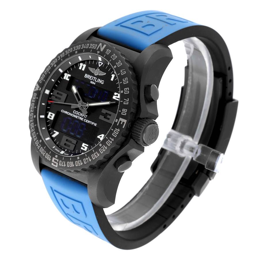 Breitling Cockpit B50 Night Mission PVD Titanium Watch VB5010