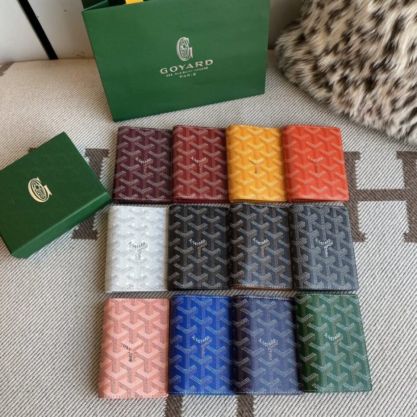 Goyard Saint-Marc Card Wallet — Premium Slim Wallet Dupe