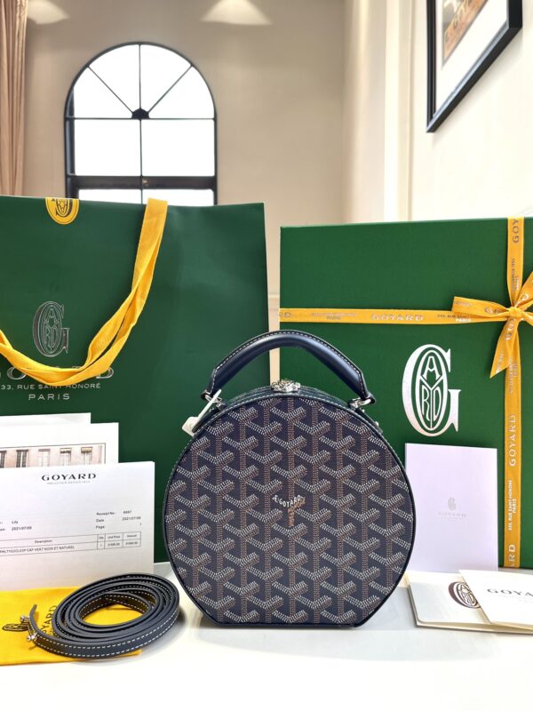 Goyard Alto Box — Premium Hat Box Trunk Dupe