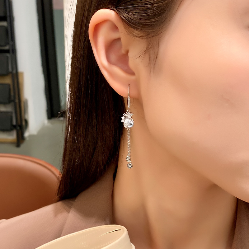 GemVibra Talismanic Money Bag Earrings | Abundance Crystal Drops