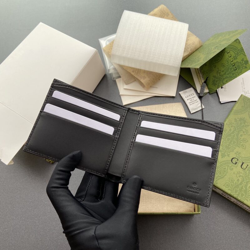 Replica Gucci Double G Bifold Wallet Canvas