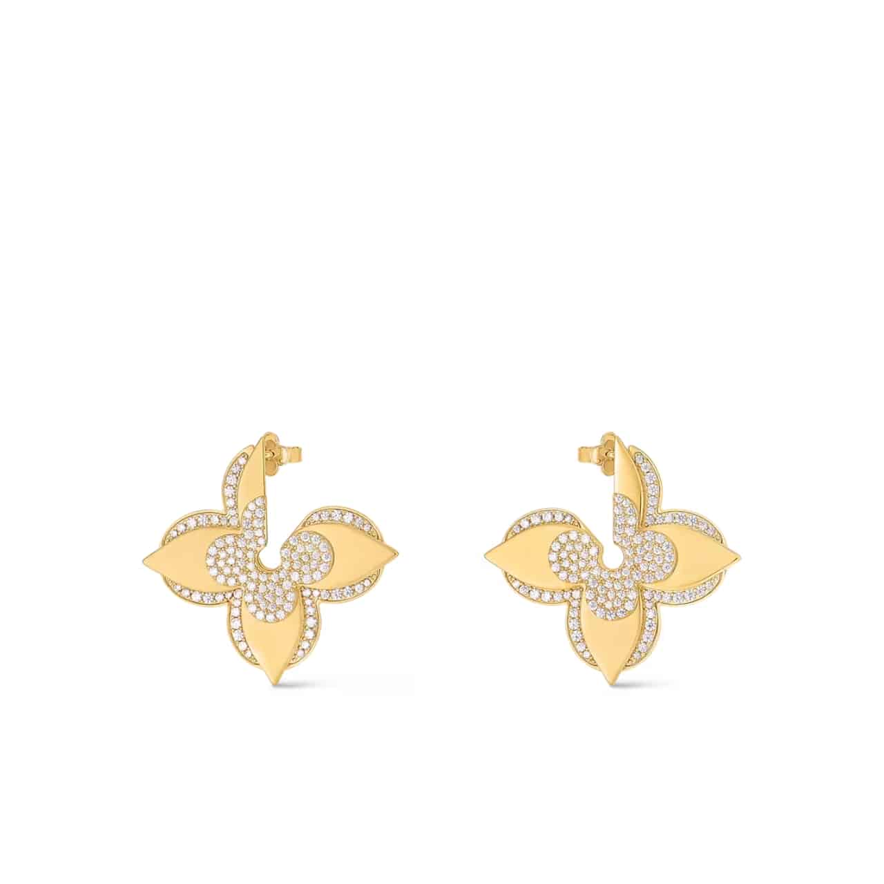 Louis Vuitton Lv Medaillon Earrings M01995