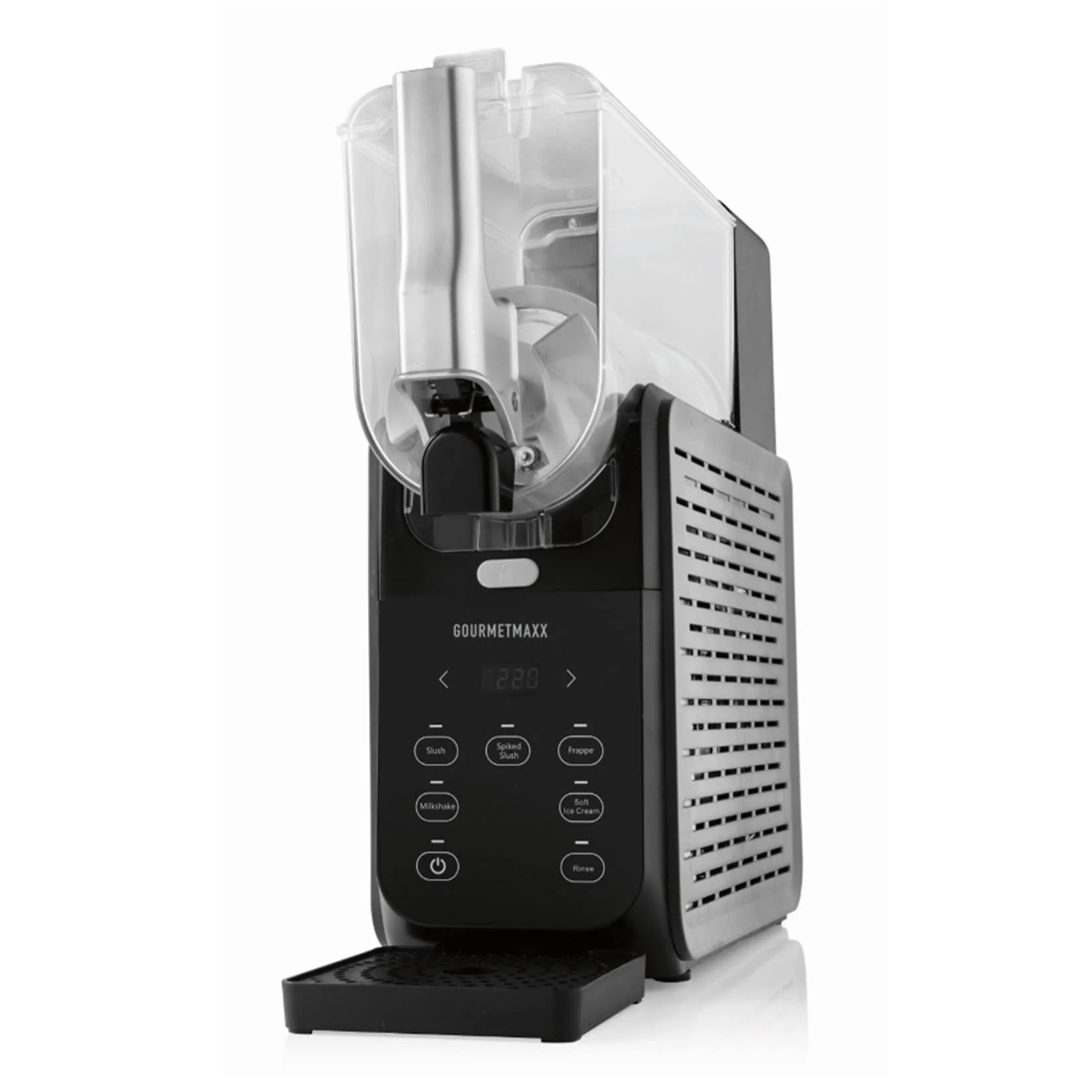 GOURMETmaxx Slushy Ice Maker 200W schwarz/grau