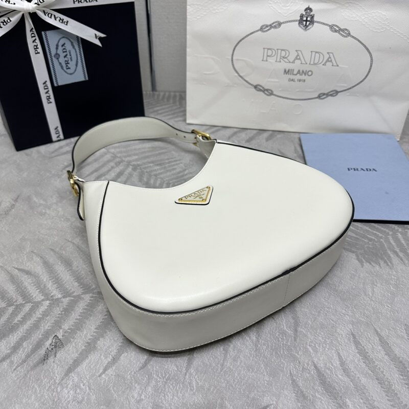 Replica Prada Cleo Medium White