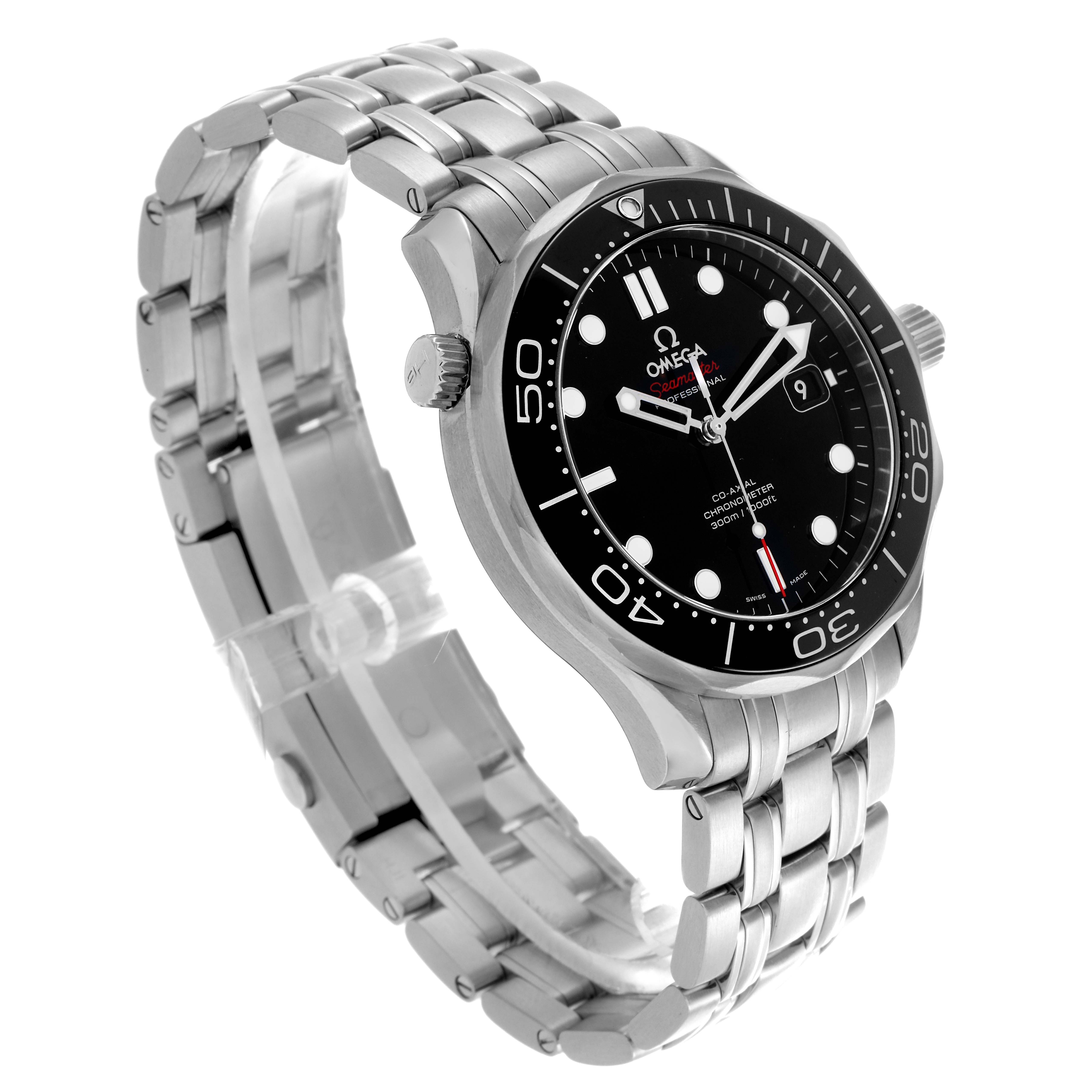 Omega Seamaster Diver 300M 41mm Steel Mens Watch 41.0 MM 212.30.41.20.01.003