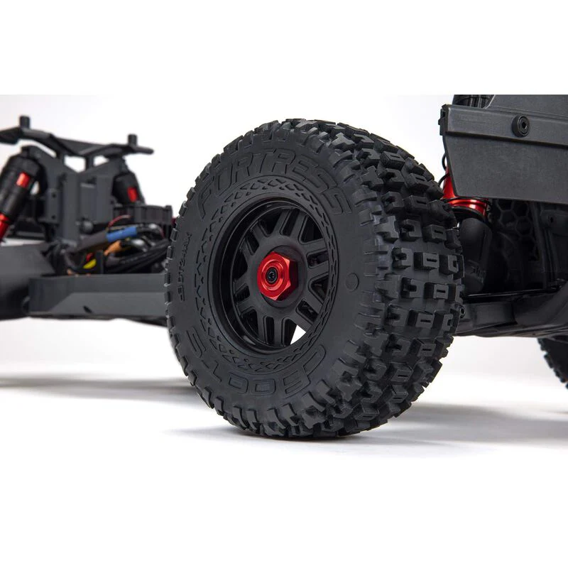 ARRMA MOJAVE 4X4 4S BLX 1/8th Scale Desert Truck Blu/Red
