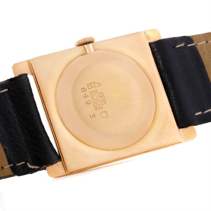 Vacheron Constantin Vintage 18K Rose Gold Mechanical Mens Watch