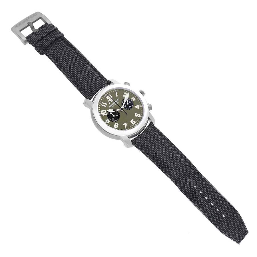 Audemars Piguet Jules Titanium Platinum 6th Day Schwarzenegger Limited 50 Mens Watch 25949IP
