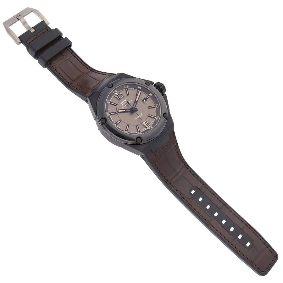 IWC Ingenieur AMG Ceramic Black Brown Dial Mens Watch IW322504