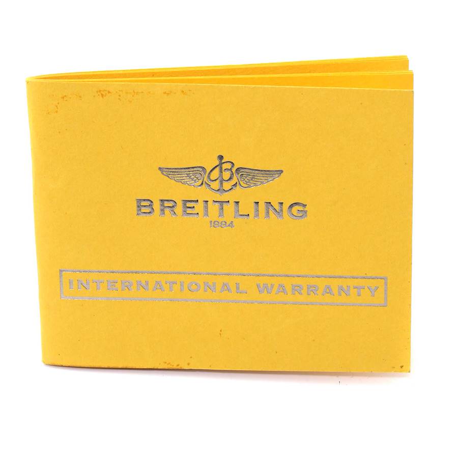 Breitling Bentley Motors GT II Black Red Dial Mens Watch A13365