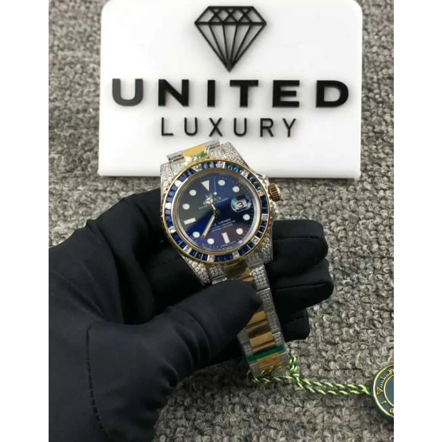 Rolex Submariner 18038 Iced Out Super Clone