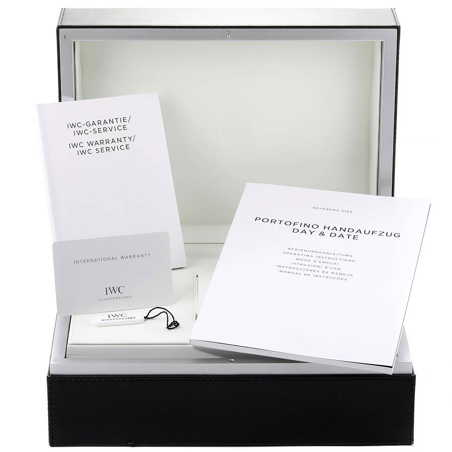 IWC Portofino 8 Days Power Reserve 45 Steel Mens Watch IW516201