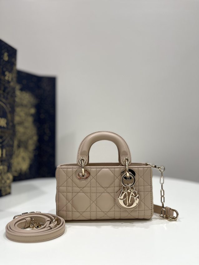 Replica Dior Lady D – Joy Mini Bag Caramel