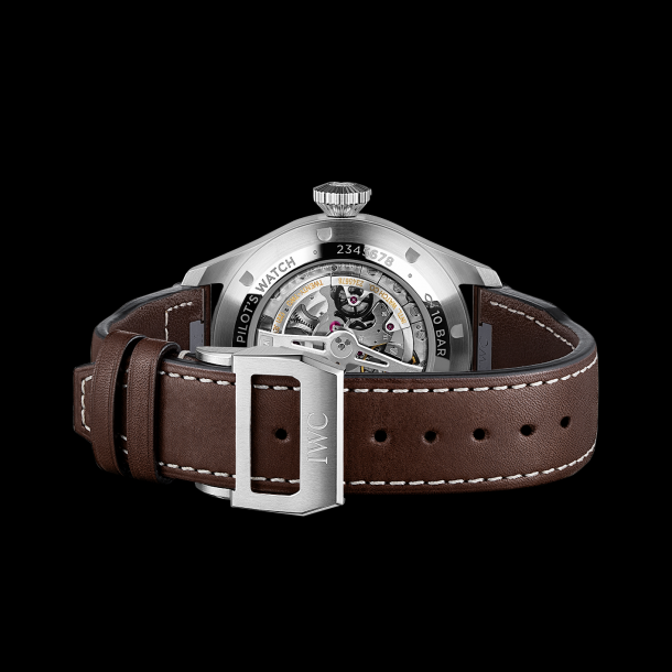 IWC 329301 Big Pilot's Watch 43, Brown Leather Strap