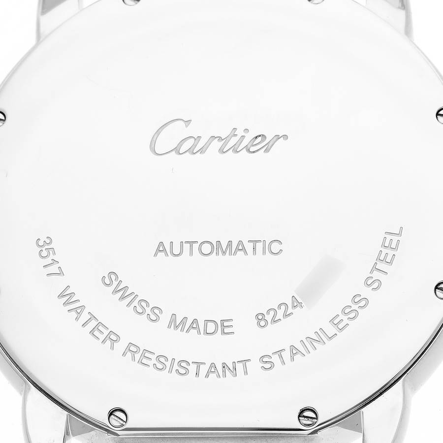 Cartier Ronde Solo XL Silver Dial Automatic Steel Mens Watch W6701011