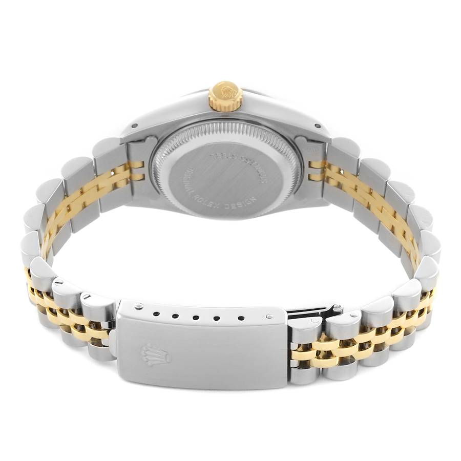 Rolex Datejust Steel Yellow Gold Champagne Dial Ladies Watch 69173