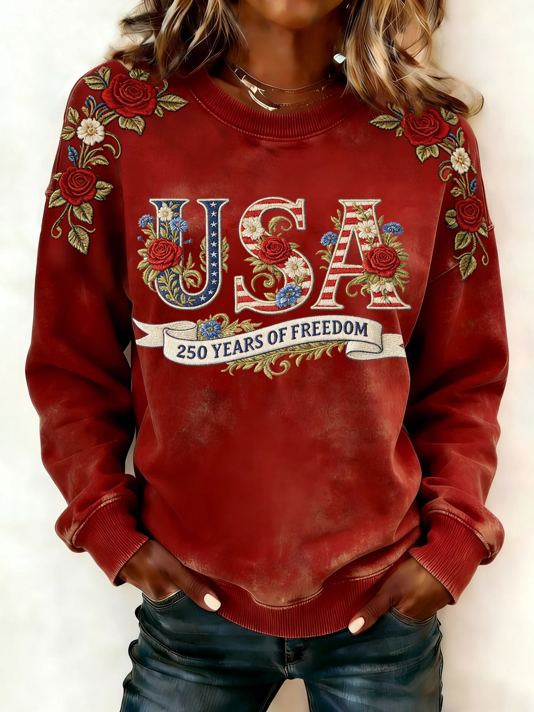 Women's 250th Anniversary Printed Top