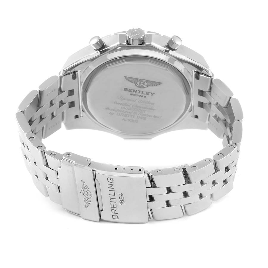 Breitling Bentley Motors Special Edition Steel Mens Watch A25362