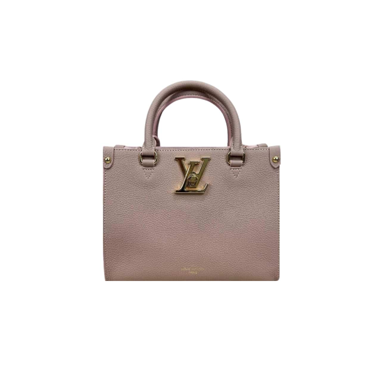 Louis Vuitton Lock And Go Bags Dark Beige 24Cm