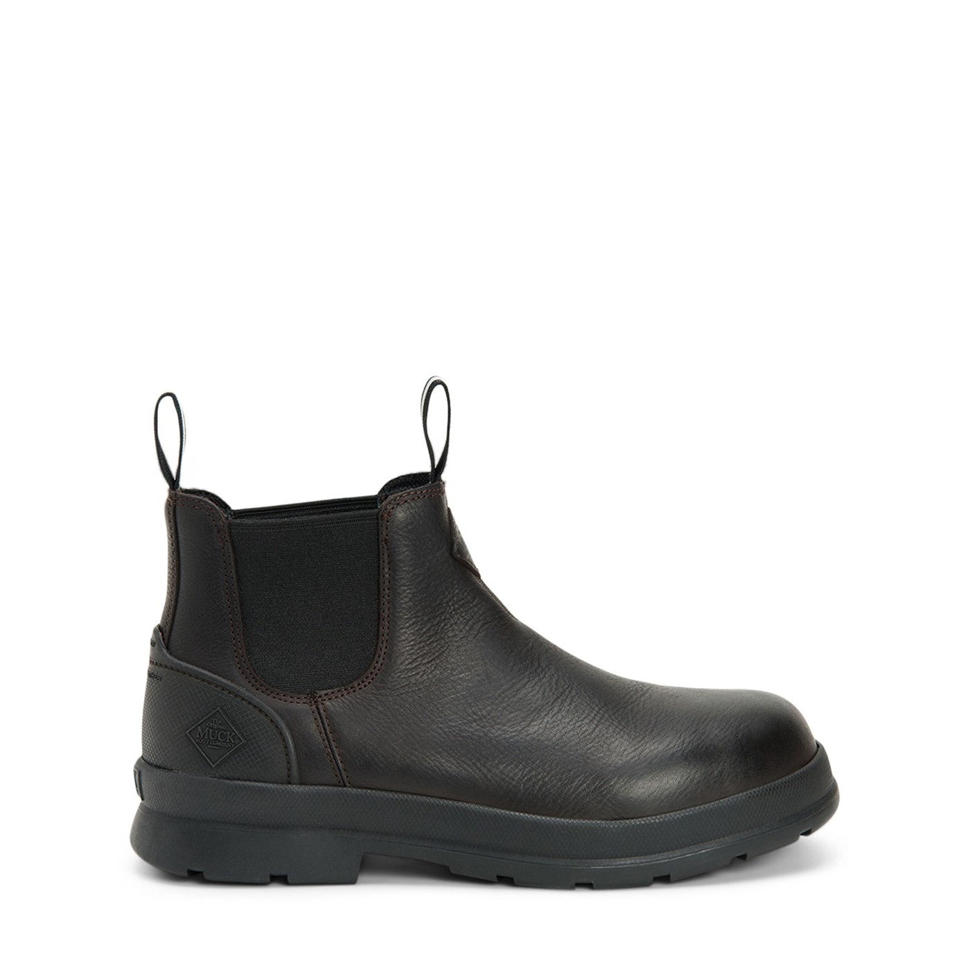 Men's Chore Farm Leather Chelsea Safety Boots