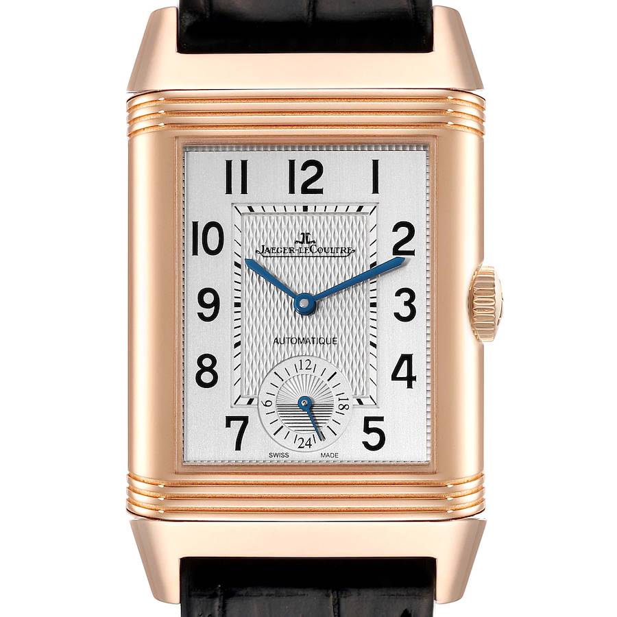 Jaeger LeCoultre Reverso Duoface Rose Gold Mens Watch 215.2.S9 Q3832420