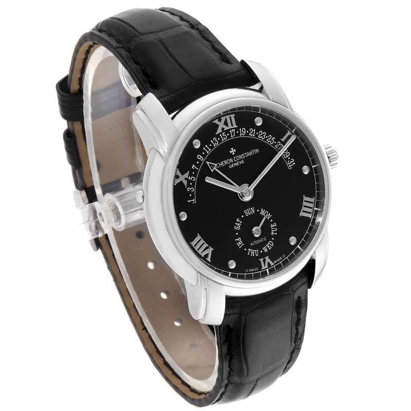 Vacheron Constantin Patrimony 31 Day Retrograde Platinum Watch 47245