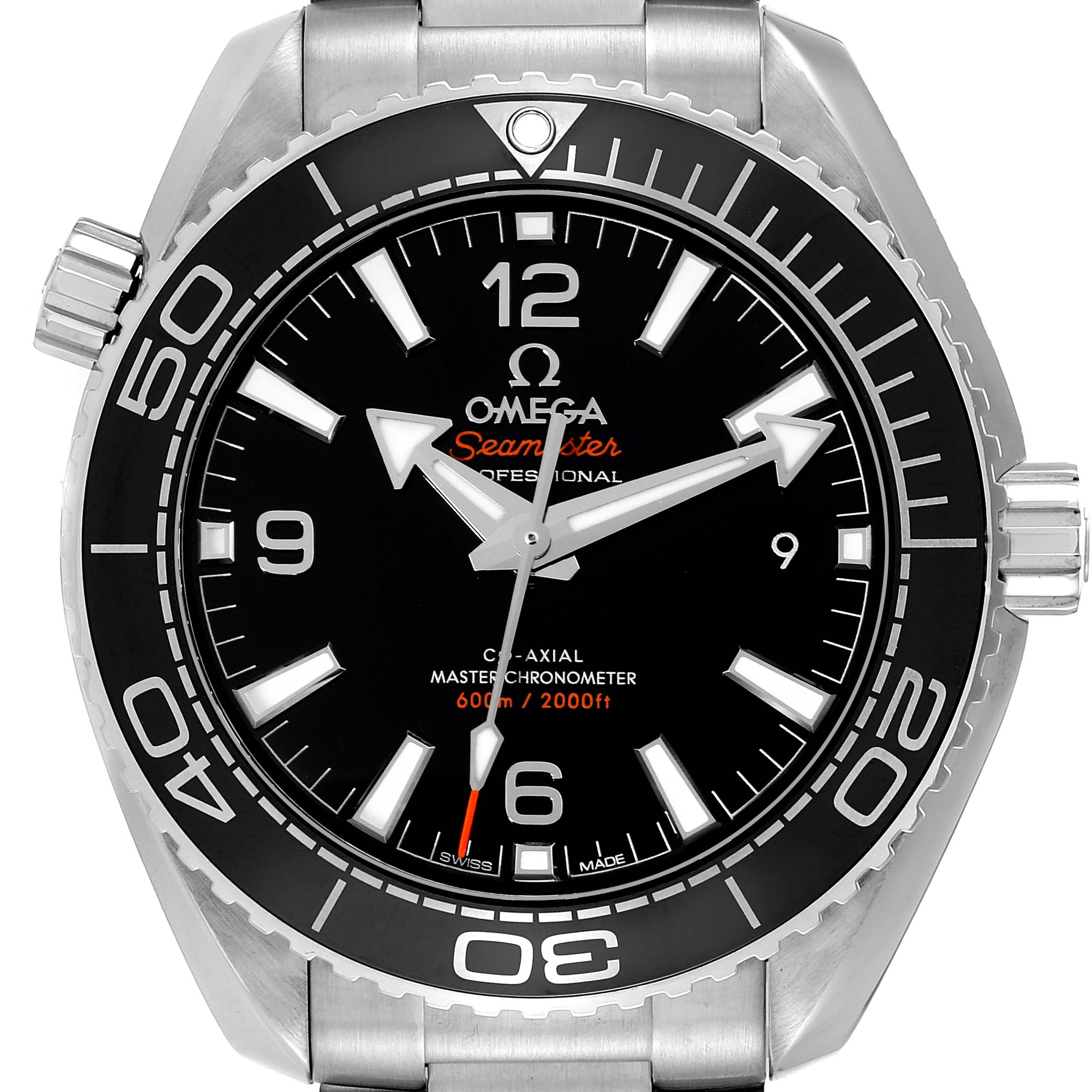 Omega Planet Ocean Black Dial Steel Mens Watch 39.5 MM 215.30.40.20.01.001