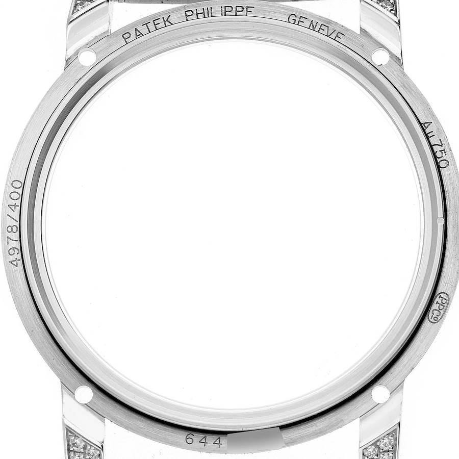 Patek Philippe Calatrava Diamond Ribbon Joaillerie 36.5mm Reference : 4978/400G-001