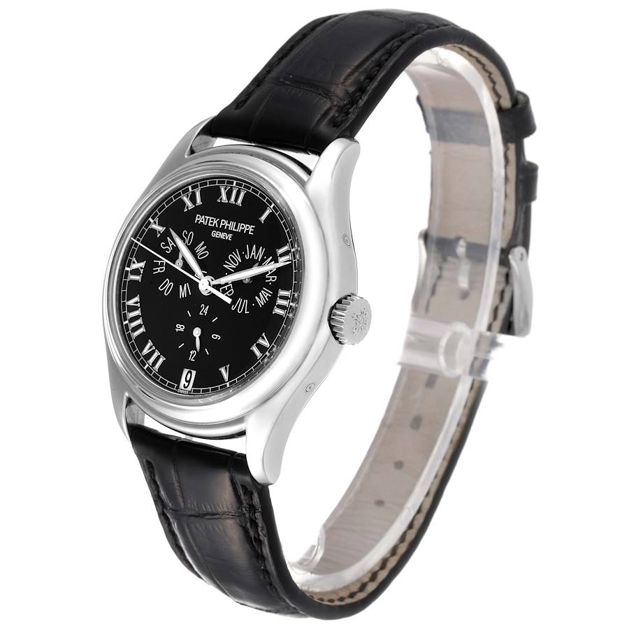Patek Philippe Complications Annual Calendar White Gold Mens Watch 5035G
