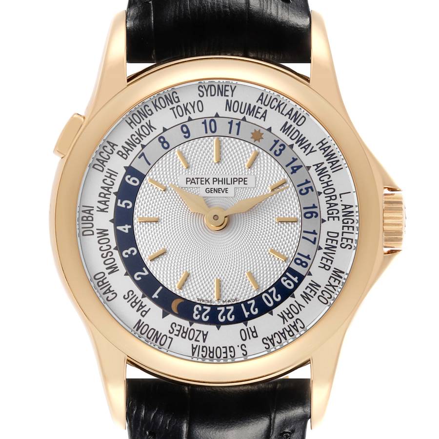 Patek Philippe World Time Complications Yellow Gold Mens Watch 5110J