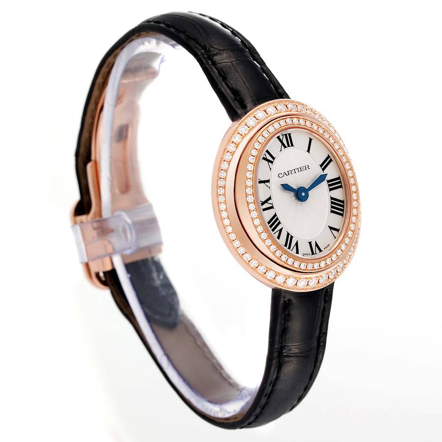 Cartier Hypnose Rose Gold Diamond Bezel Ladies Watch WJHY0006