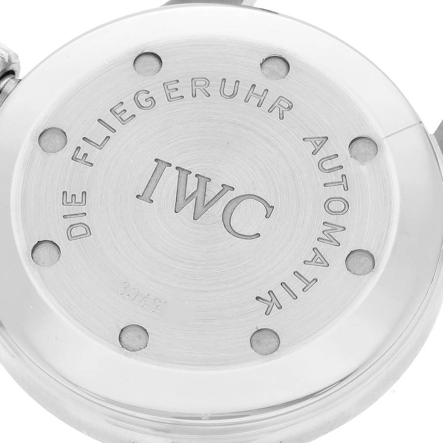 IWC Pilot Classic Mark XV Automatic Steel Mens Watch IW325311