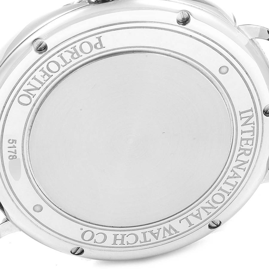 IWC Portofino Silver Dial Automatic Steel Mens Watch IW356501