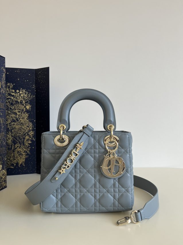 Replica Dior Lady Dior Blue Abc