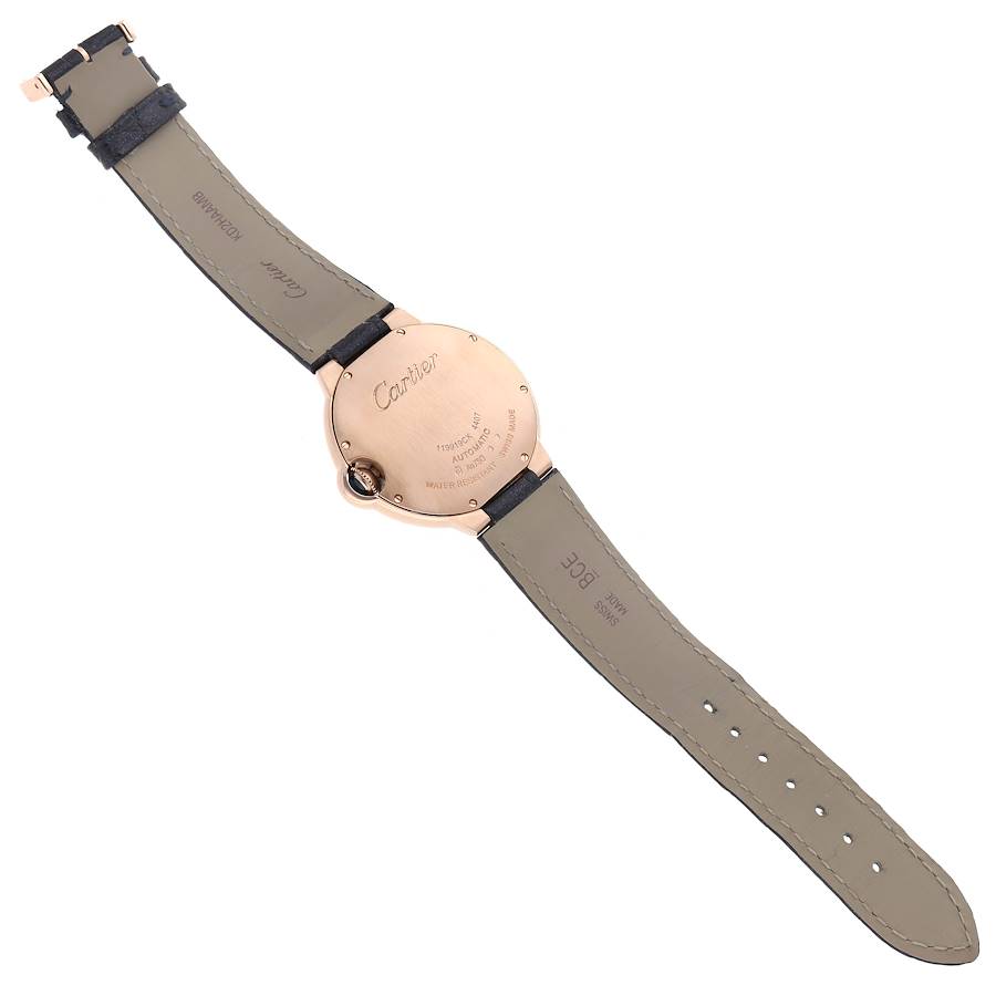 Cartier Ballon Bleu Rose Gold Diamond Watch WGBB0053
