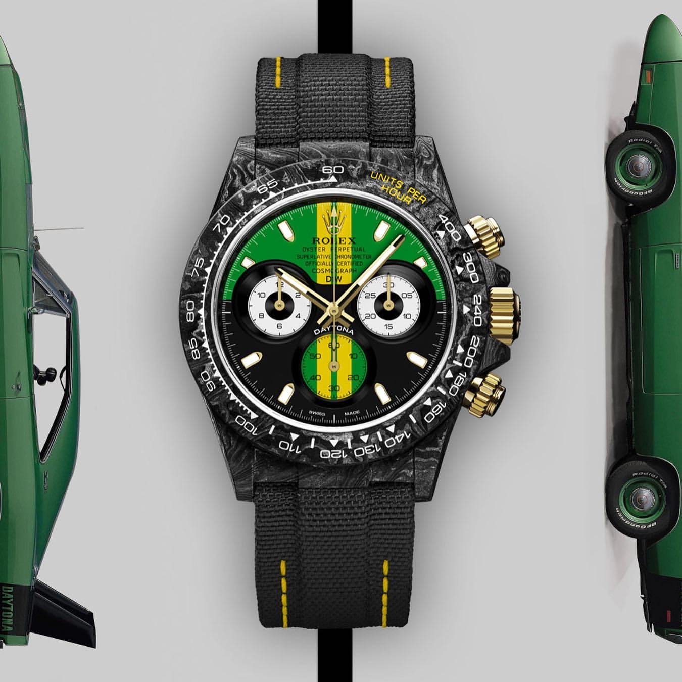 DiW Rolex Daytona "GT GREEN"