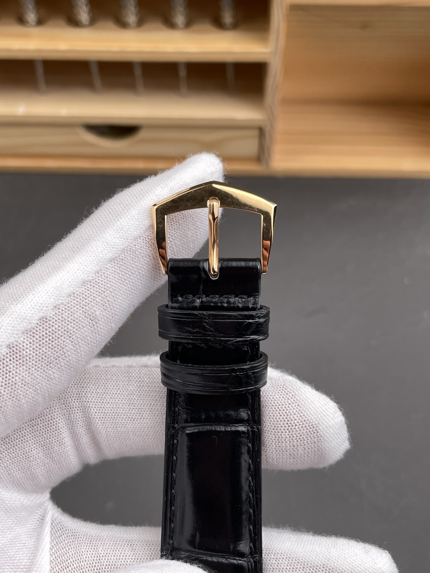 Patek Calatrava 5227R Officer Case Rose Gold