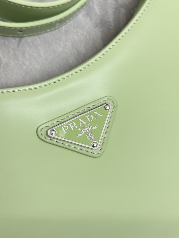 Replica Prada Cleo Brushed Green Bag