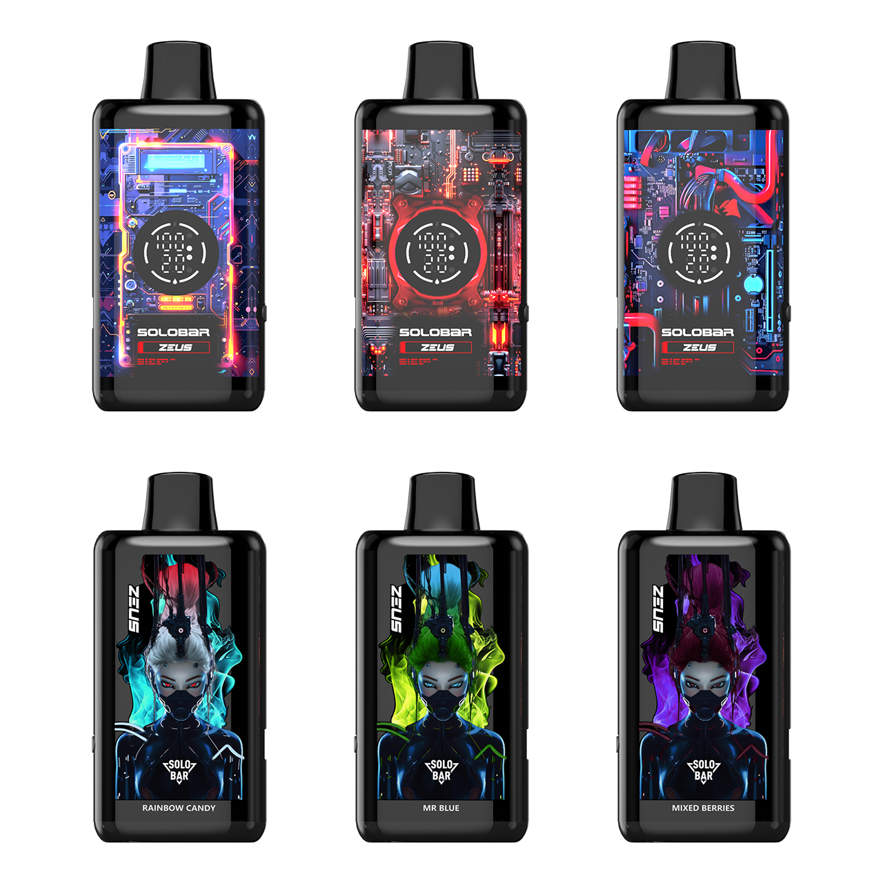 PRZEDSPRZEDAŻ | Wysyłka od 20 marca🔥 Solobar Zeus 80K Disposable Vape — Do 80 000 Zaciągnięć Pełnych Smaku | Szybka wysyłka z magazynu w Polsce 🚚