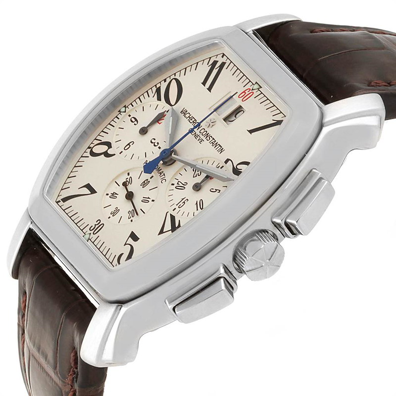 Vacheron Constantin Royal Eagle Chronograph Silver Dial Mens Watch 49145