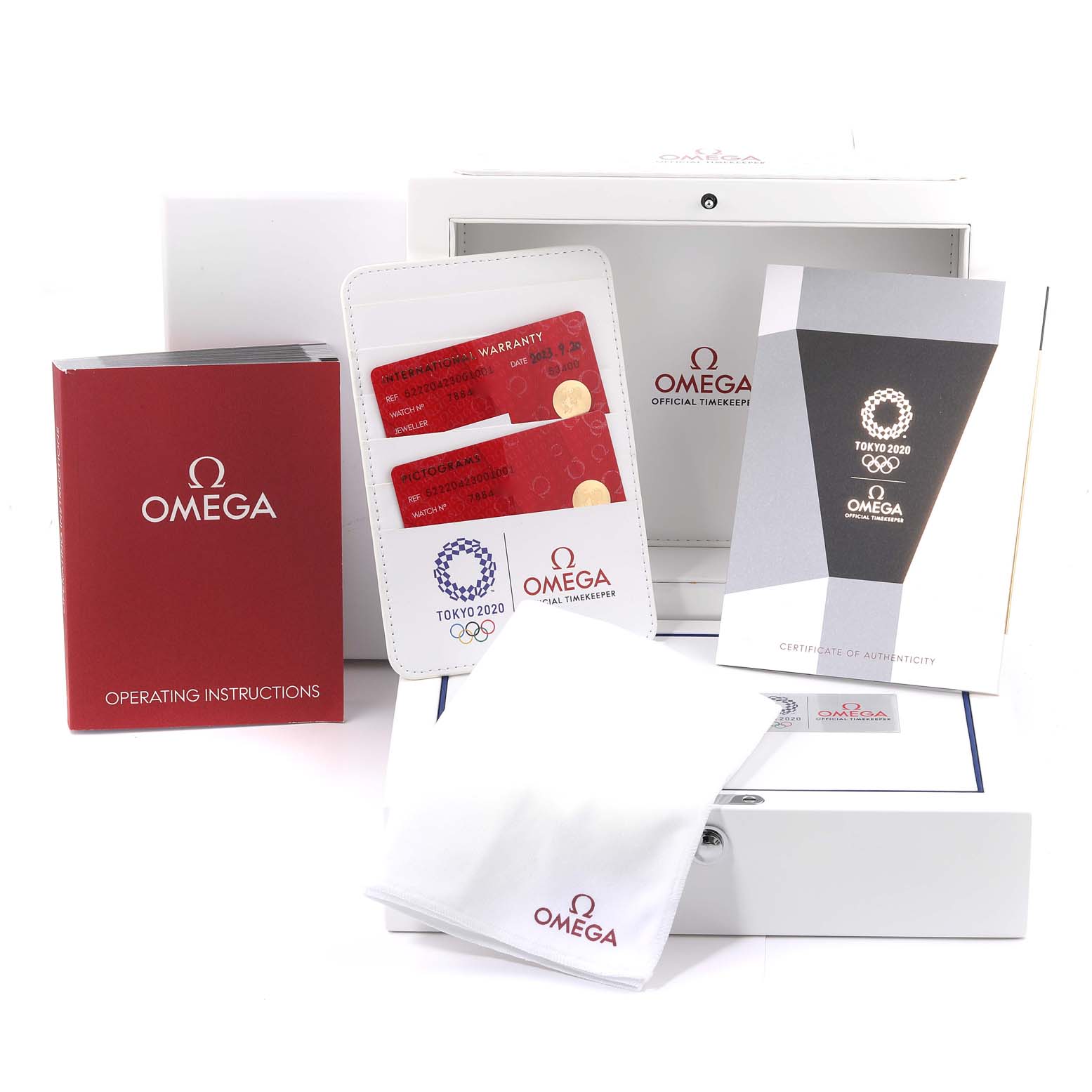 Omega Speedmaster Tokyo 2020 Limited Edition Steel Yellow Gold Mens Watch 42.0 MM 522.20.42.30.01.001