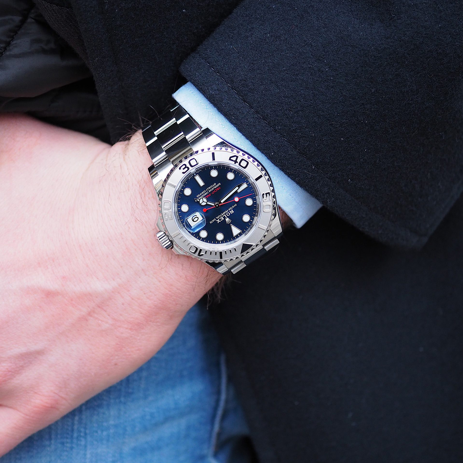 Rolex Yacht-Master 40 Stainless Steel and Platinum 126622 Unworn