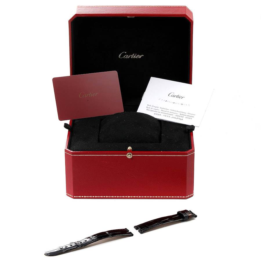 Cartier Ballon Blanc Rose Gold Diamond Ladies Watch WJBL0005