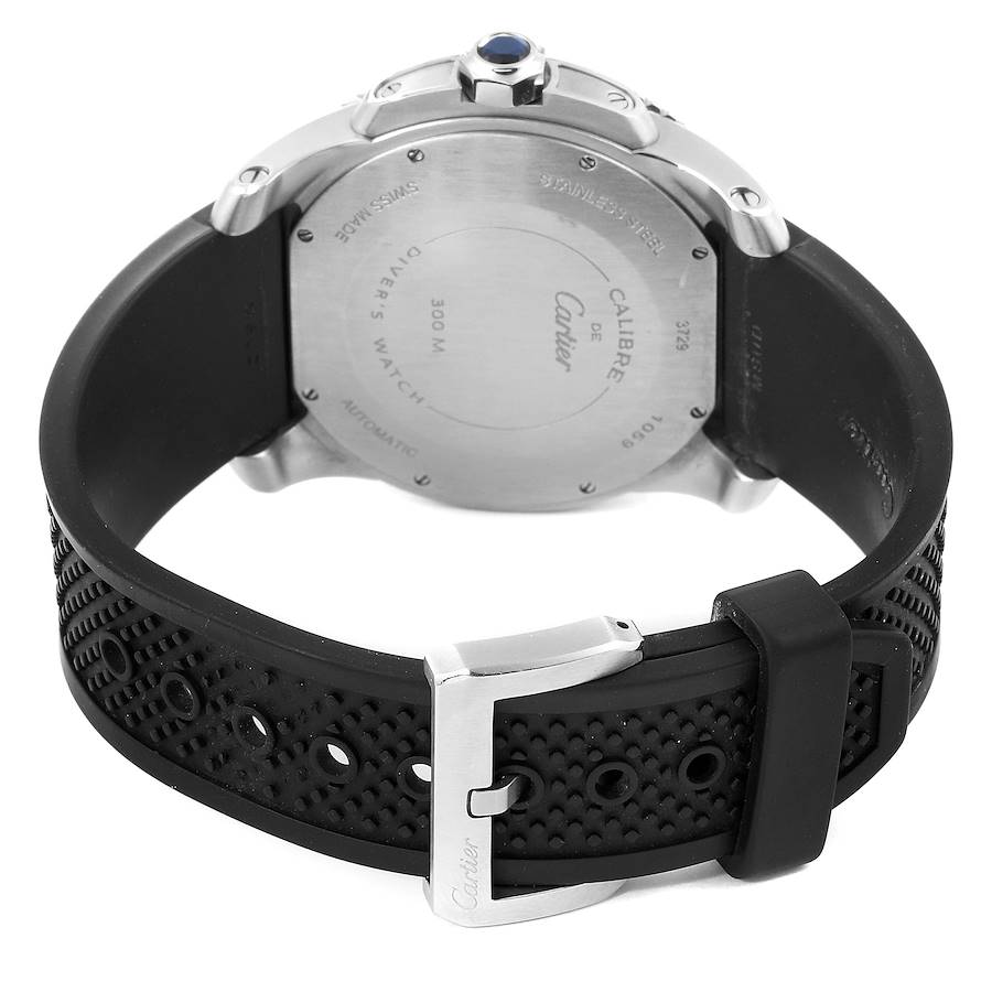 Calibre Diver Black Rubber 42mm