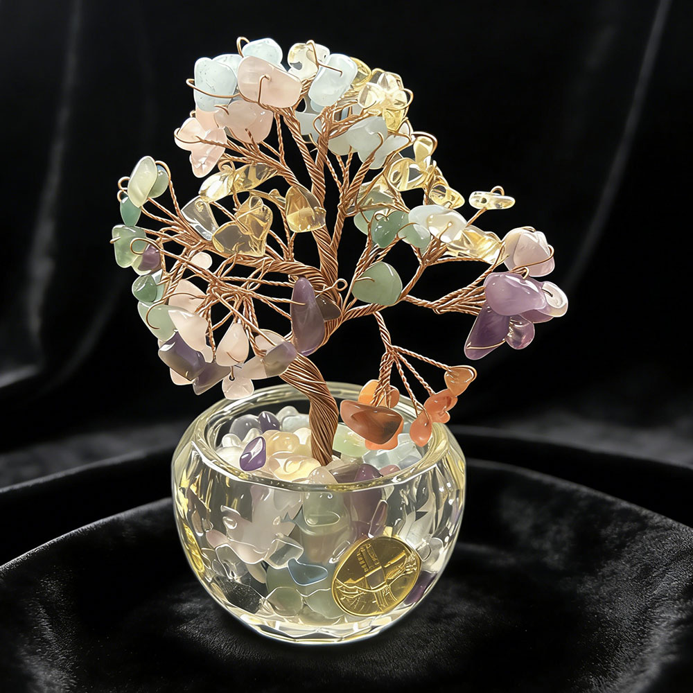 7 Chakra Mixed Crystal Tree of Life: Full Energy Alignment, Abundance & Harmony