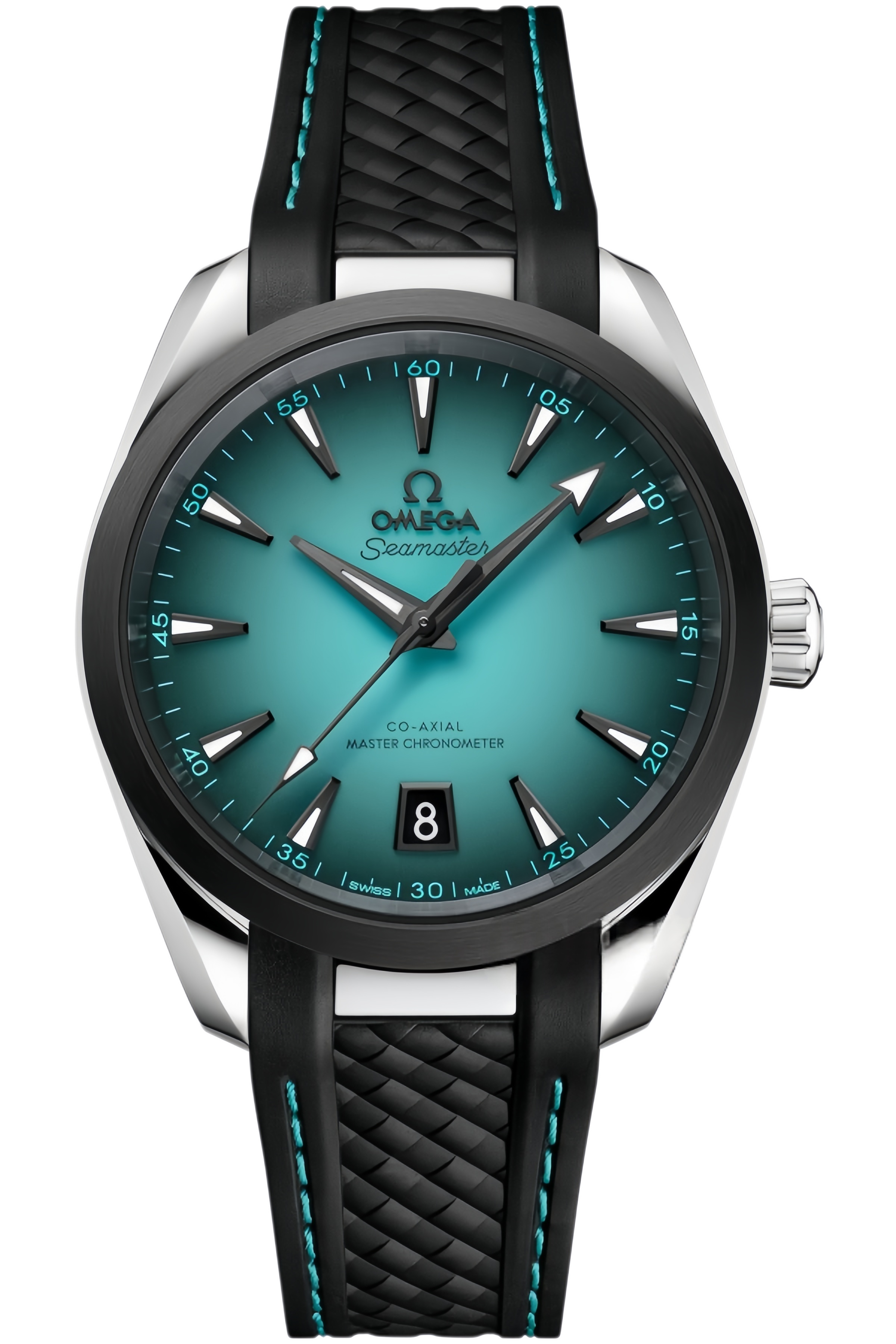 Omega Seamaster Aqua Terra Ref. 220.32.41.21.03.001 Super Clone Watch – 41mm Stainless Steel Case Blue Dial Swiss Replica