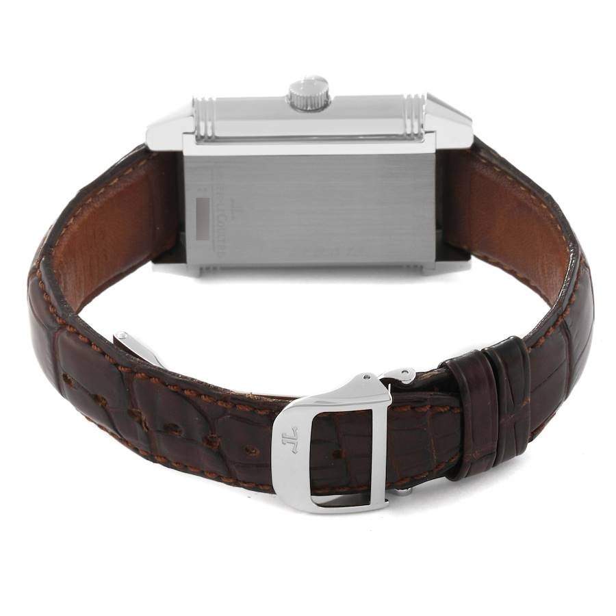 Jaeger LeCoultre Reverso Grande Date 8 Day Steel Mens Watch 240.8.15 Q3008420