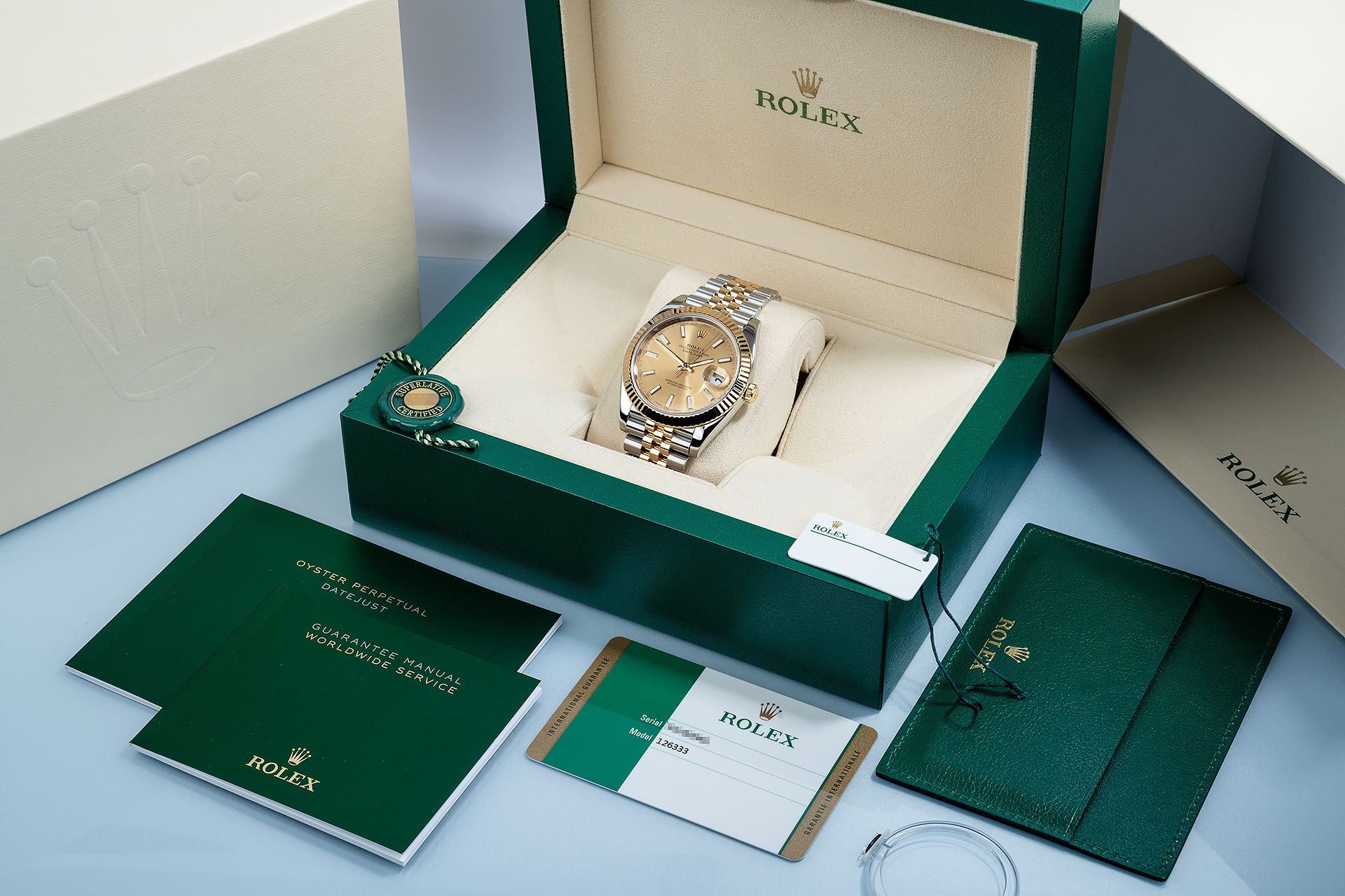 Rolex Oyster Perpetual Datejust 41 Watch 126333-0010 / 126333-0016