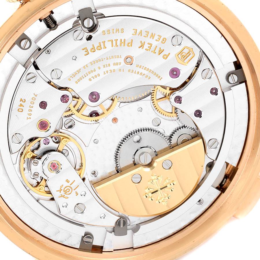 Patek Philippe World Time Complications Rose Gold Mens Watch 5230