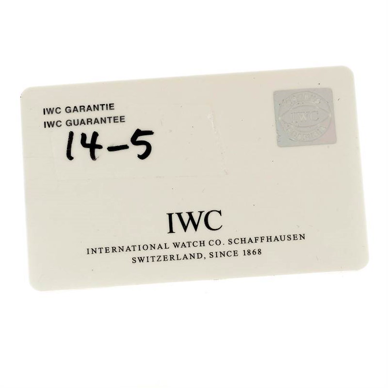 IWC Spitfire Midsize Silver Dial Automatic Watch IW325602